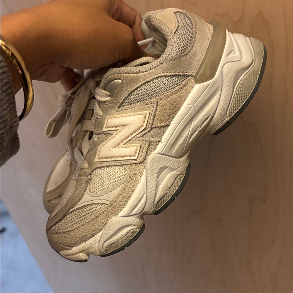 New Balance Tan Athletic Shoes kids 12